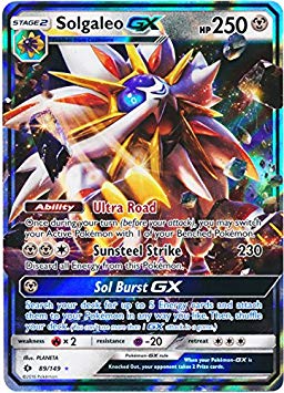 Solgaleo-GX - 89/149 - Ultra Rare - Pokemon Sun & Moon