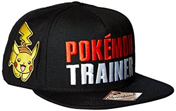 BIOWORLD Pokemon Trainer Color Omni Snapback Baseball Cap