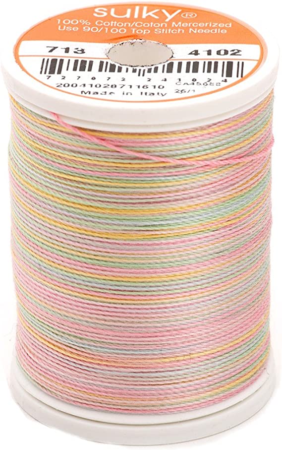 Sulky 713-4102 Blendables Thread for Sewing, 330-Yard, Spring Garden