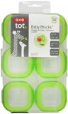OXO Tot Baby Blocks Freezer Storage Containers - Green