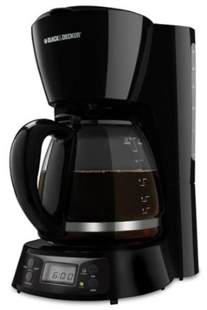 Black & Decker BCM1411B 12-Cup Coffee Maker, 220-volt