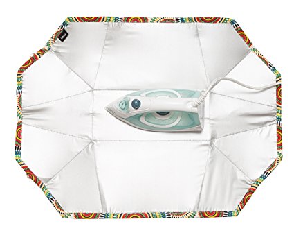 Ironing Mat & Iron Caddy, 2-in-1 Ironing Pad & Hot Iron Carrier for Sewing, Quilting, Laundry Room