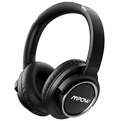 Mpow [2019 Update] Active Noise Cancelling Headphones, ANC Over Ear Bluetooth Headphones Deep Bass w/Mic, Better Noise Cancelling Effect 30 Hours Playtime, Foldable Wireless Headset for Cell Phone/PC