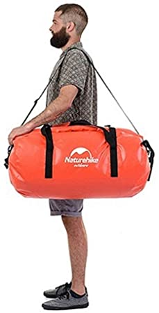 Naturehike Waterproof Bag, Dry Bag, Large Capacity Drifting Water Sports Duffel Bag for Beach Travel Boating Camping Hiking Self-Driving Trip Daily Use Swimming Water Skiing NH16T002-S