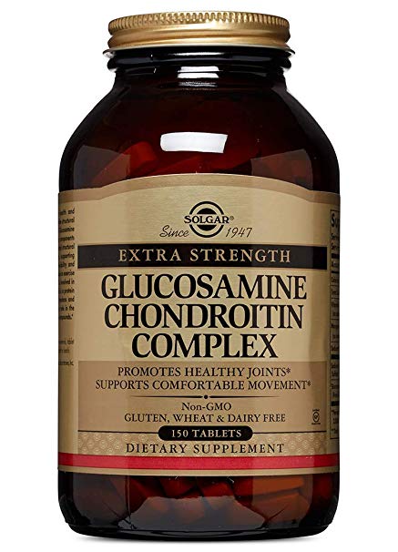 Solgar Extra Strength Glucosamine Chondroitin Complex, 150 Tablets