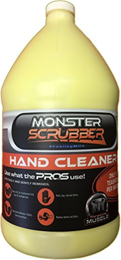 Throttle Muscle TM7627 - Monster Scrubber Industrial Hand Cleaner Micro Polymer Beads with Moisturizer 1 Gallon