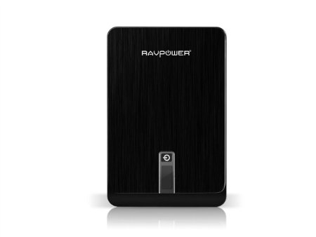 Portable Charger RAVPower 23000mAh Power Bank External Battery for Laptop, iPhone and Other Device - Black