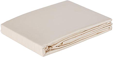 Sleep and Beyond 92 by 92-inch Organic Cotton Duvet Cover, Full/Queen, Ivory