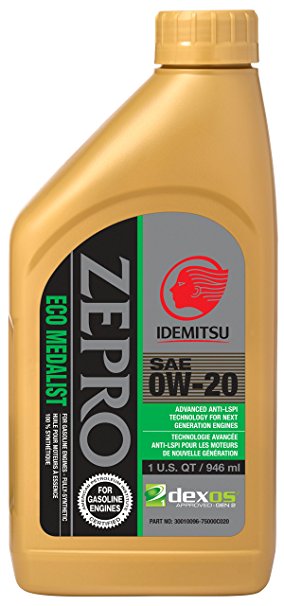 ZEPRO Eco Medalist 0W-20 Engine Oil - 1 Quart