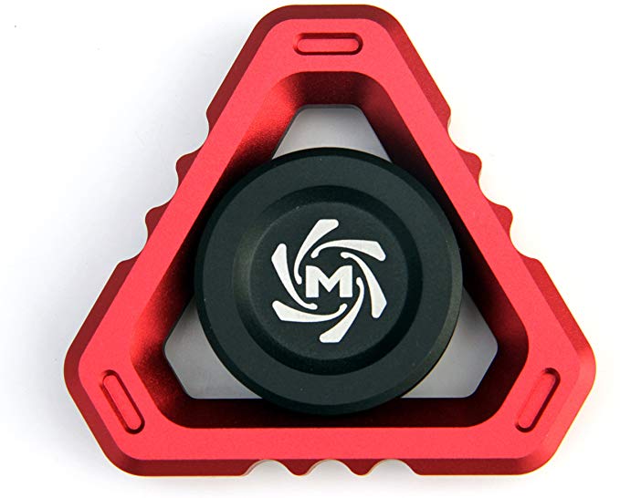 Mechforce - Deltacore Long Fidget Spinner, Aluminum (Red)