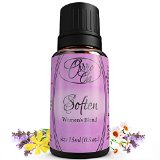 HOLIDAY DOORBUSTER 5 Discount Coupon Code DCMBROFF - Soften Womens Blend for Natural PMS Relief by Ovvio Oils - Natural Relief from Cramps Nausea Mood Swings though this 100 Pure and Premium Grade Essential Oil Blend - Large 15ml - Aromatherapy Blend Includes Clary Calm Chamomile and other Plant extracts for natural PMS therapy and Menstrual Cramp Relief