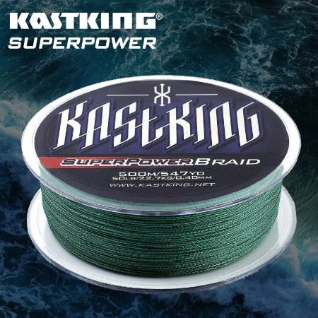 KastKing SuperPower Green Braided Fishing Line