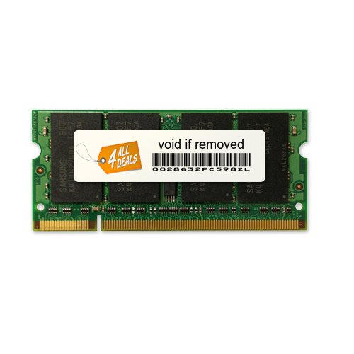 2GB RAM Memory for Dell Inspiron 1720 Black Diamond Memory Module DDR2 SO-DIMM 200pin PC2-5300 667MHz Upgrade