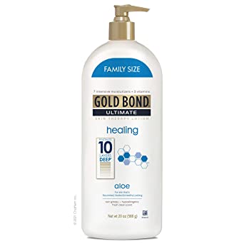 Gold Bond Ultimate Healing Skin Therapy Lotion Family Size, Aloe, 20 Ounce