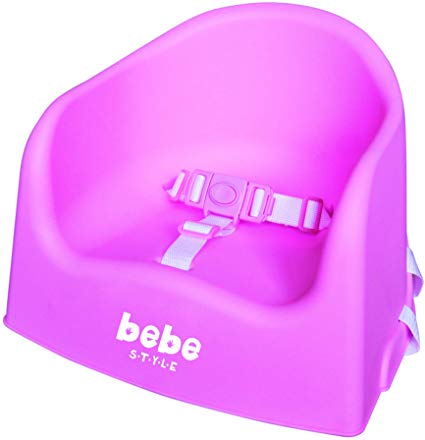 Bebe Style Portable Baby Dining Booster Seat/Chair - Pink
