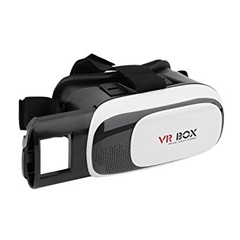 Preup VR BOX 3D VR Virtual Reality 3D Video Glasses Helmet Headset Adjust Cardboard For 4.7 to 6 Inch Smartphones iPhone 6 plus 6 5s 5 Samsung Galaxy IOS Android Cellphones