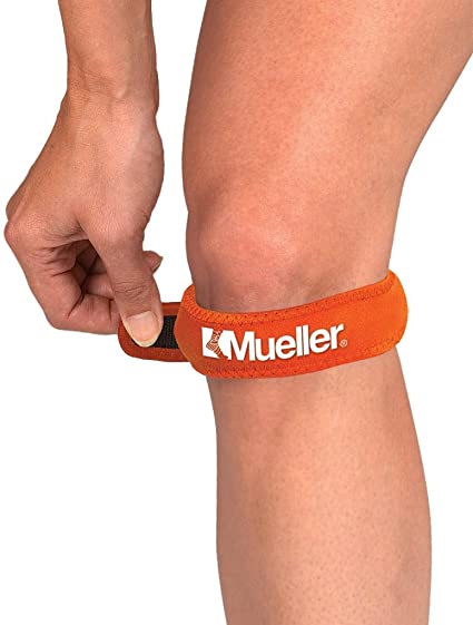 Mueller Jumper's Knee Strap, Orange, One Size