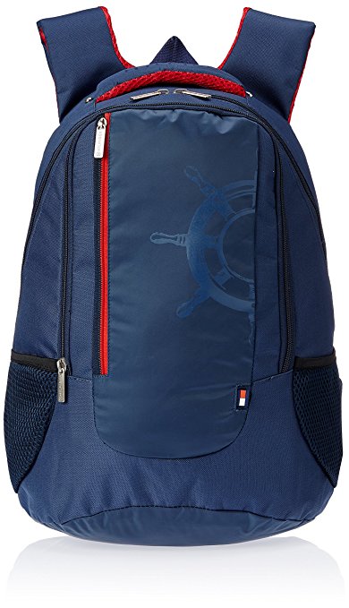 Tommy Hilfiger Navy Casual Backpack (TH/BIK08NAU)