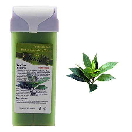 Baomabao Waxing Hair Removal Remove Roll On Hot Depilatory Wax Cartridge Heater (Green 1)