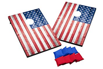 Wild Sports Stars & Stripes Cornhole Bag Toss Game