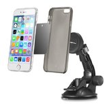 Icefox TM Magnetic Universal Smartphone Windshield Dashboard Car Mount Holder for iPad iPhone 6 iphone 6 Plus iPhone 5 and Galaxy S4