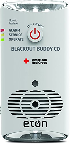 American Red Cross Blackout Buddy CO The amazing, alarming, three-in-one carbon monoxide (CO) alarm, flashlight and nightlight, ARCBBCO10W-SNG