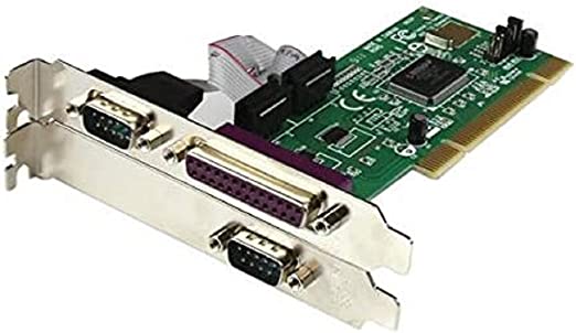 StarTech.com 2S1P PCI Serial Parallel Combo Card with 16550 UART - IEEE 1284 Card - Serial Parallel PCI - PCI Serial Adapter (PCI2S1P)