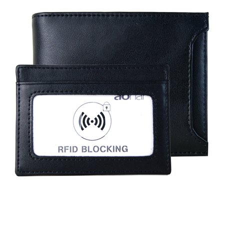 Mens RFID Blocking Wallet billfolds