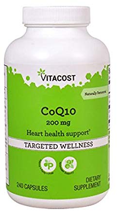 Vitacost CoQ10 -- 200 mg - 240 Capsules