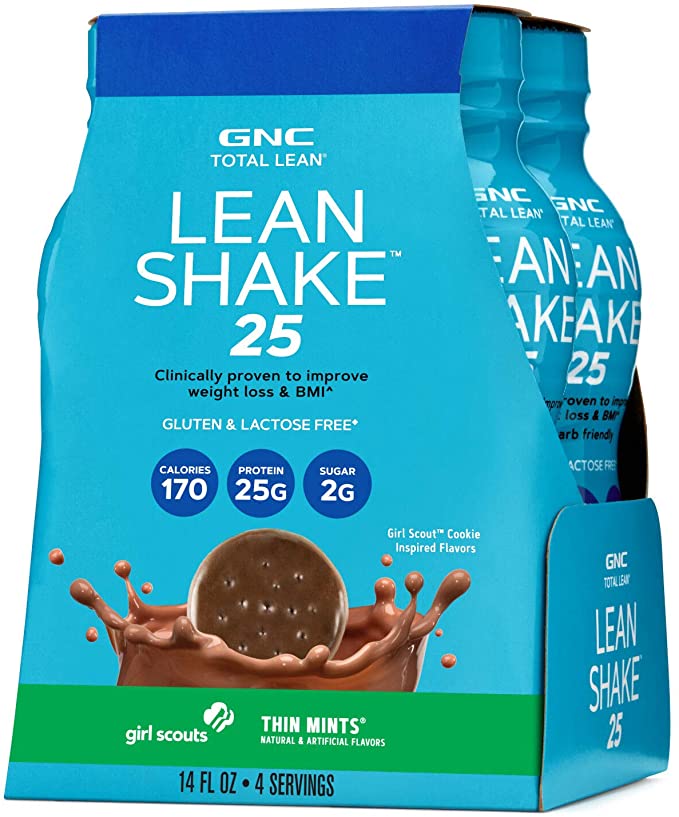 GNC Total Lean® Lean Shake™ 25 - Girl Scout Thin Mints®