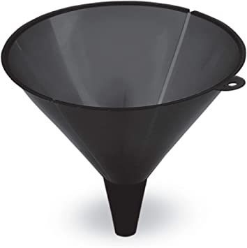 Lumax LX-1604 Black 48 oz. Plastic Funnel