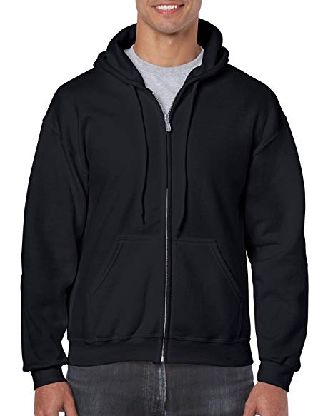 Gildan Men's Fleece Zip Hooded Sweatshirt