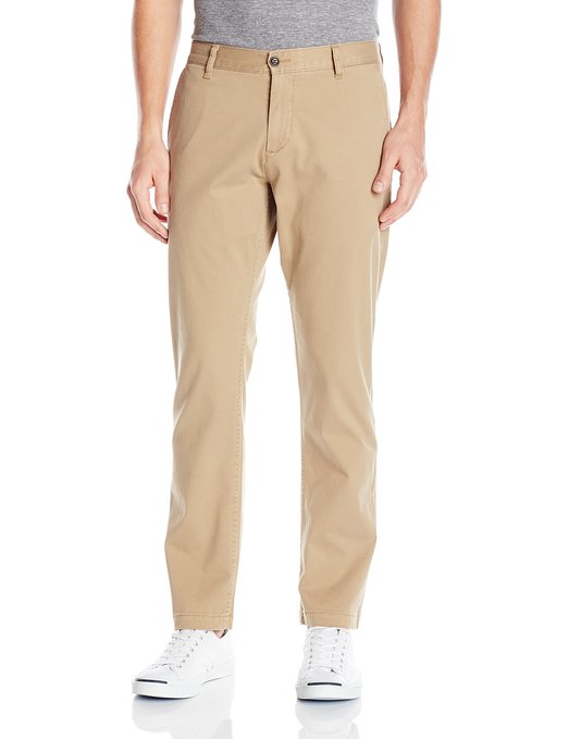 Dockers Men's Washed Khaki Athletic-Fit Slim Tapered Pant