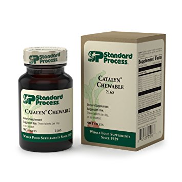 Standard Process - Catalyn (Chewable) - Vitamin A, B6, C, D, Thiamin, Riboflavin, Whole Food Based Ingredients - 90 Tablets