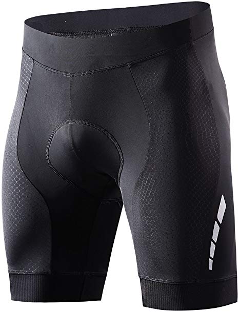 Souke Sports Men's Cycling Shorts Padded Bicycle Riding Half Pants Bike Biking Cycle Tights