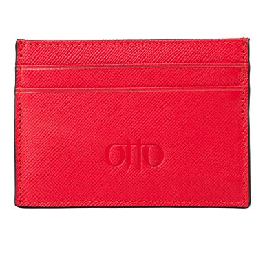 Otto Genuine Leather Wallet - Bank Cards, Money, Driver's License, RFID Blocking