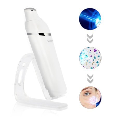 Sunmay® Rechargeable Eyes Massager Wand Beauty Facial Skin Forehead Wrinkle Removal Vibrating Spa Heat Treament Anions Import Anti-aging Applicator Machine