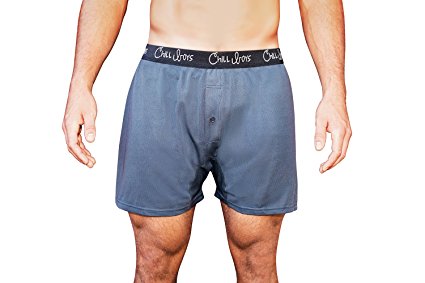 Comfortable Mens Boxers - Breathable Moisture Wicking Underwear by Chill Boys