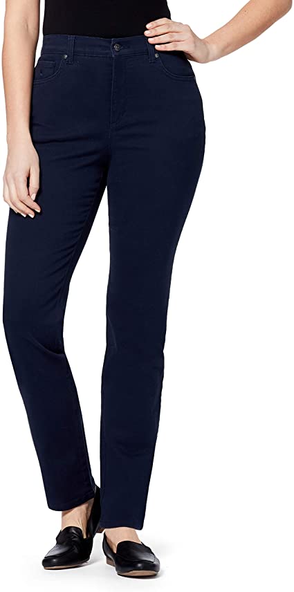 Gloria Vanderbilt womens Amanda Classic High Rise Tapered Jean