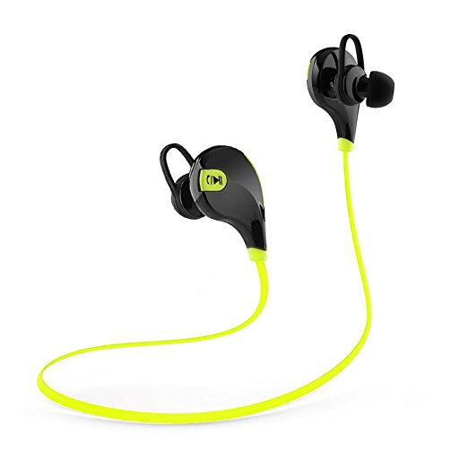 Bluetooth Earbuds, Lanbailan Wireless Bluetooth Stereo Earbuds Sweatproof Running Headset In-Ear Sports Headphones with Microphone
