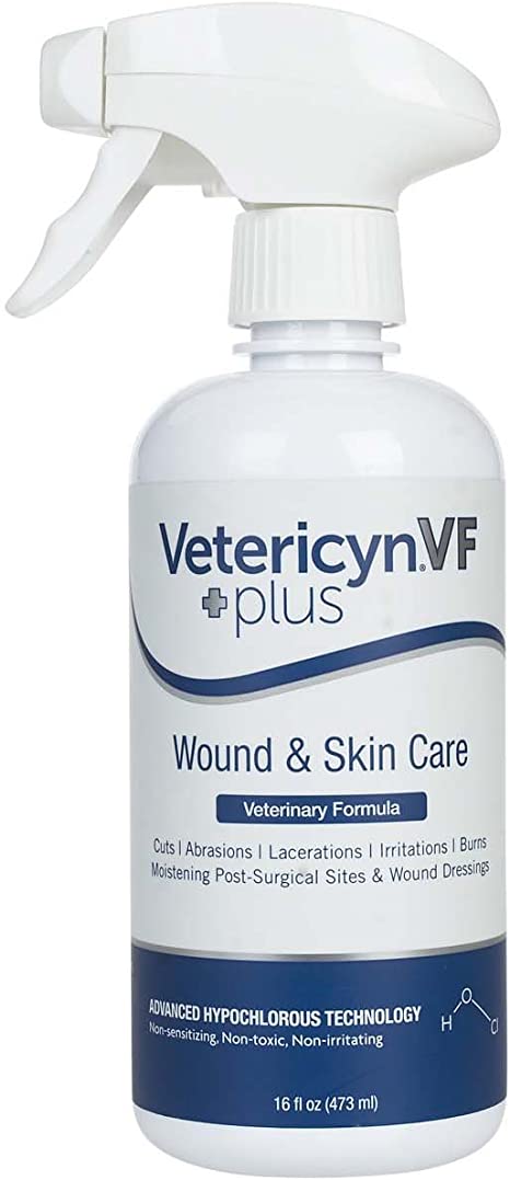 Vetericyn VF Wound and Skin Care Treatment Spray 16 Ounce Trigger