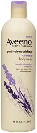 Aveeno Positively Nourishing Calming Body Wash, 16 Fluid Ounce