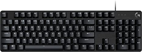 Logitech G413 SE Full-Size Mechanical Gaming Keyboard - Backlit Keyboard with Tactile Mechanical Switches, Anti-Ghosting, Compatible with Windows, macOS - Black Aluminum