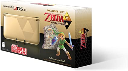 NintendoGold Nintendo 3DS XL with The Legend of Zelda: A Link Between Worlds