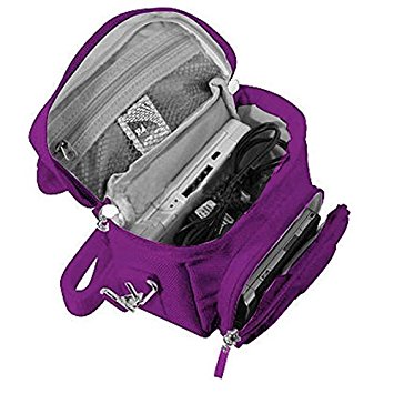 G-HUB Game & Console Travel Bag for Nintendo DS (Fits all Foldable Screen Versions including: Original DS / DSi / DS Lite / 3DS / 3DS XL / New 3DS / New 3DS XL) Purple