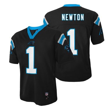 Cam Newton Carolina Panthers Black NFL Youth 2016-17 Season Mid-tier Jersey