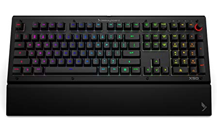 Das Keyboard X50Q Soft Tactile RGB Smart Mechanical Gaming Keyboard (DKGKX50P0GZS0USX)
