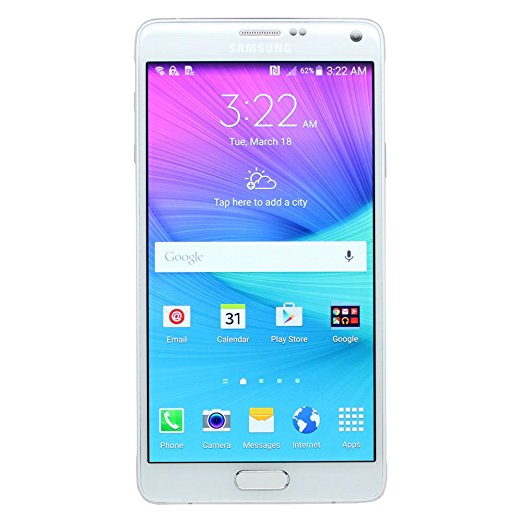 Samsung Galaxy Note 4 SM-N910T 4G LTE - 32GB - Frost White (T-Mobile)