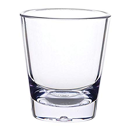 Carlisle 560107 Alibi Heavy-Weight Plastic Shot Glass, 1.5 oz (Case of 24)