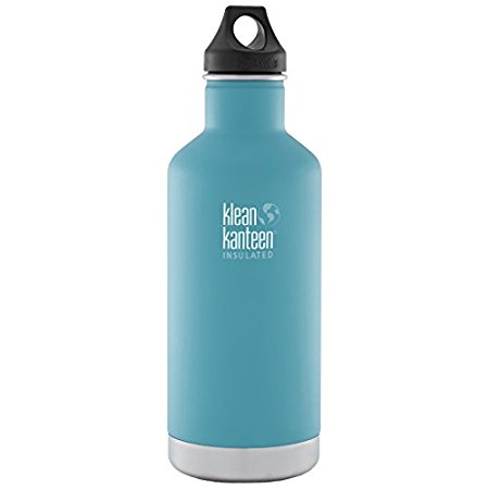 Klean Kanteen 946ml Classic Vacuum Insulated Bottle Loop Cap Quiet Storm